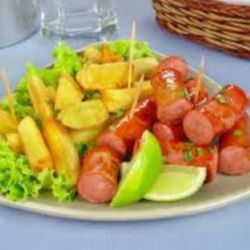 Linguica com Mandioca (400gr)