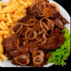 Lombo Acebolado C/fritas (400gr)